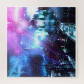 Donkere dampgolflandschap in Souls Legpuzzel (Verticaal)