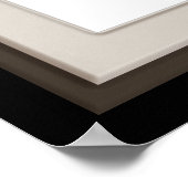Donkere decoratieve lijsten overlay poster (Hoek)