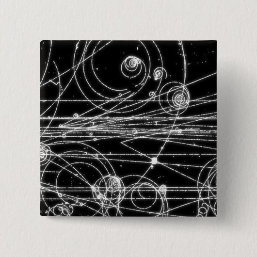 Donkere deeltjes vierkante button 5,1 cm (Voorkant)