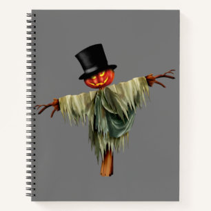 Donkere Delights: Halloween thema 8,5 "x 11" spira Notitieboek