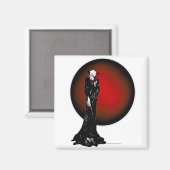 Donkere denkbeelden illustratie magneet (Voorkant / Achterkant)