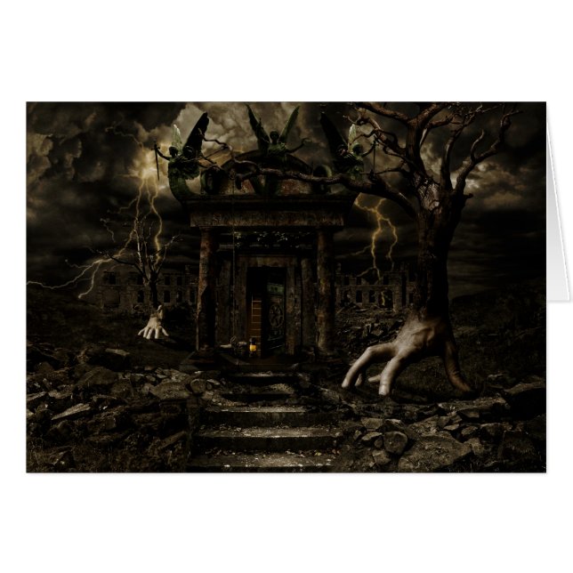 Donkere deur (Voorkant Horizontaal)