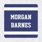 donkere diepe kleuren varisity terug naar school n labels (Design 2)