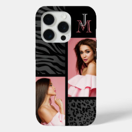 Donkere dierlijke afdrukken - aangepaste foto's en iPhone 15 pro case