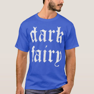 Donkere, donkere, zwarte, feilycore Gothic Goblinc T-shirt