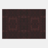 Donkere, donkergrijze papierbladen met de titel Go Inpakpapier Vel (Voorkant 2)