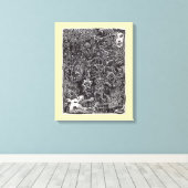 Donkere doorgang door Brian Benson Canvas Afdruk (Insitu (Houten vloer))