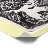 Donkere doorgang door Brian Benson Poster (Hoek)