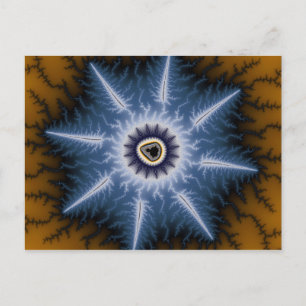 Donkere doornen briefkaart