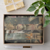 Donkere Dromerige Fantasy Tuin Collage Decoupage Tissuepapier (Geschenk)