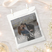 Donkere Dusky Couple Foto met sterren voor Kerstmi Bedankzakje (Geknipt)