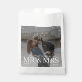 Donkere Dusky Couple Foto met sterren voor Kerstmi Bedankzakje (Voorkant)