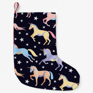 Donkere Eenhoorn Fantasie: Magisch Naadloos. Kleine Kerstsok