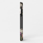Donkere Elegance Floral Monogram iPhone Case-Mate iPhone Case (Achterkant/links)