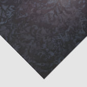 Donkere Elegante Romantische Gotische Tafel  Tissuepapier (Detail)