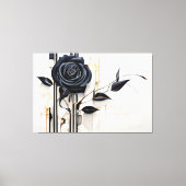 Donkere Elegantie Canvas Afdruk (Voorkant)