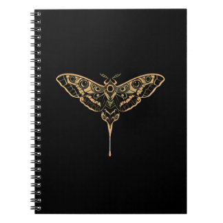 Donkere Elegantie Noir & Goud Notitieboek