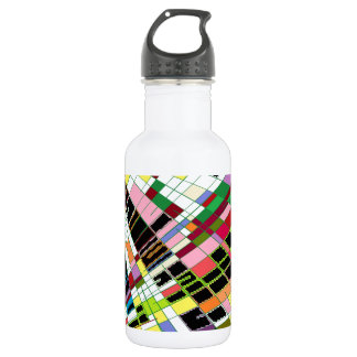 Donkere elegantie waterfles