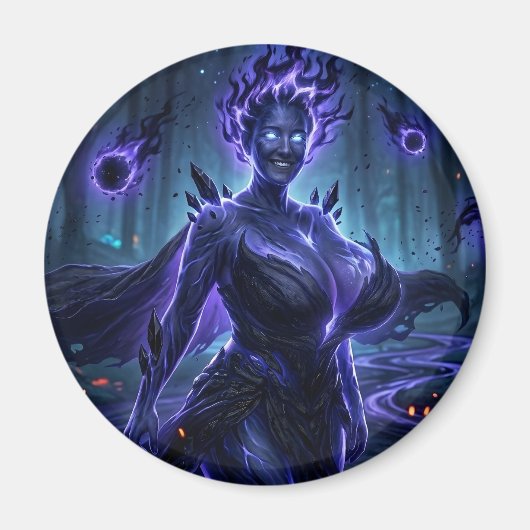 Donkere Elementaal Magneet (Voorkant)