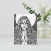 donkere elf briefkaart (Staand voorkant)