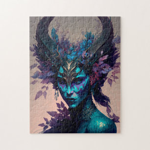 Donkere Elf Fantasy Art Legpuzzel