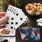 Donkere Elf Fantasy Art Pokerkaarten (Insitu)