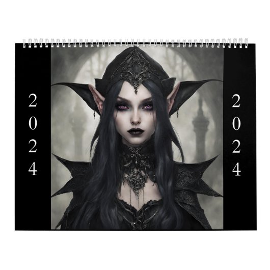 donkere elf kalender (Hoes)