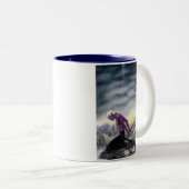 Donkere Elf-Mok Tweekleurige Koffiemok (Voorkant rechts)