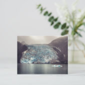 Donkere en dramatische Alaska Glacier | BRIEFKAART (Staand voorkant)