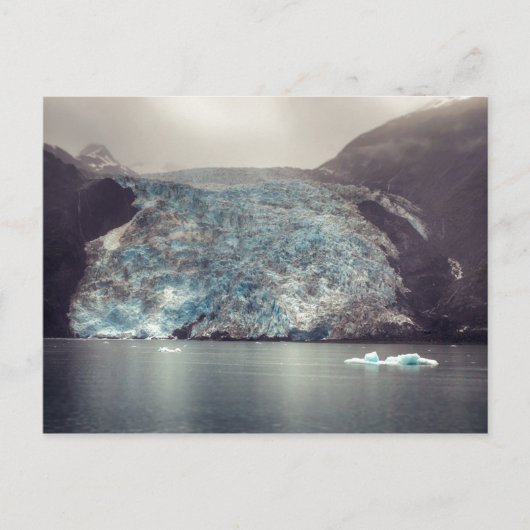 Donkere en dramatische Alaska Glacier | BRIEFKAART (Voorkant)