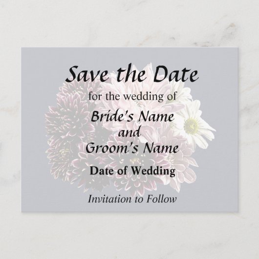 Donkere en lichte moeders en madeliefjes aankondigingskaart (Voorkant)