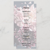 Donkere en lichte moeders en madeliefjes menu (Voorkant / Achterkant)