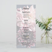 Donkere en lichte moeders en madeliefjes menu (Staand voorkant)