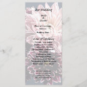 Donkere en lichte moeders en madeliefjes programmakaart (Voorkant)