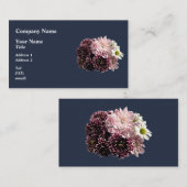 Donkere en lichte moeders en madeliefjes visitekaartje (Voorkant / Achterkant)