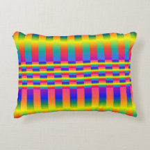 Donkere en Lichte Regenbogen (Checkers en Stripes)