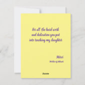 Donkere en Lichte Regenbogen (Checkers en Stripes) Feestdagenkaart (Achterkant)