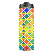 Donkere en lichte regenbogen (Diamond Checkered)
