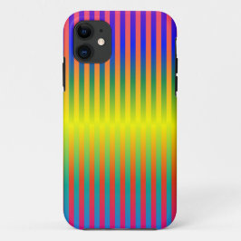 Donkere en Lichte Regenbogen (Stripes) Case-Mate iPhone Case