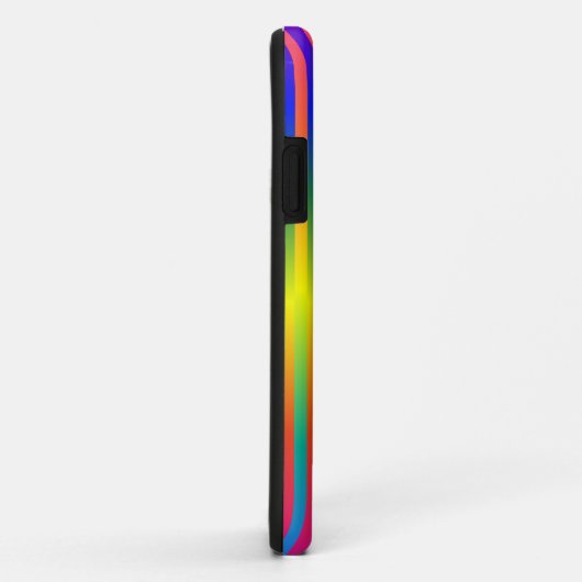 Donkere en Lichte Regenbogen (Stripes) Case-Mate iPhone Case (Achterkant/rechts)