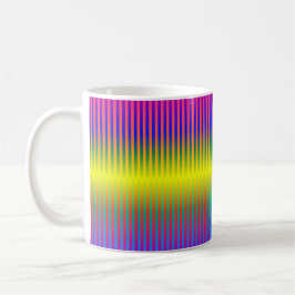 Donkere en Lichte Regenbogen (Stripes) Koffiemok