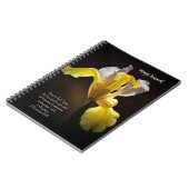 Donkere en lichte ventilatorprentenjournaal notitieboek (Linkerzijde)