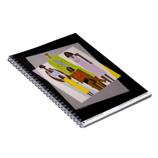 "Donkere en liefdevolle" laptop Notitieboek (Rechterzijde)