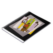 "Donkere en liefdevolle" laptop Notitieboek (Linkerzijde)