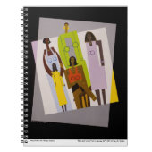 "Donkere en liefdevolle" laptop Notitieboek (Voorkant)