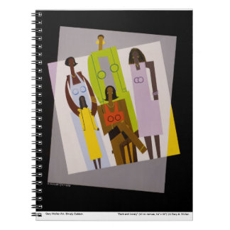 "Donkere en liefdevolle" laptop Notitieboek