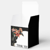 Donkere en Moody  Gothic bruiloft Bedankdoosjes (Geopend)