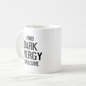 Donkere energie koffiemok (Voorkant links)