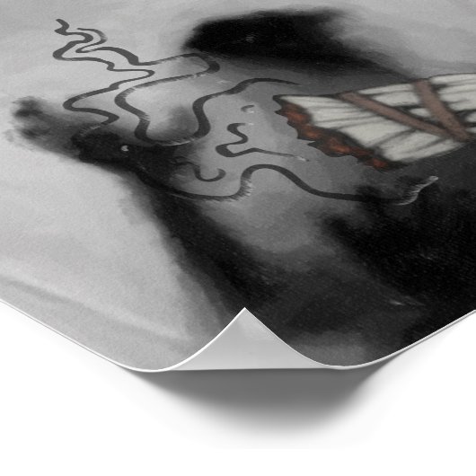 Donkere energie poster (Hoek)