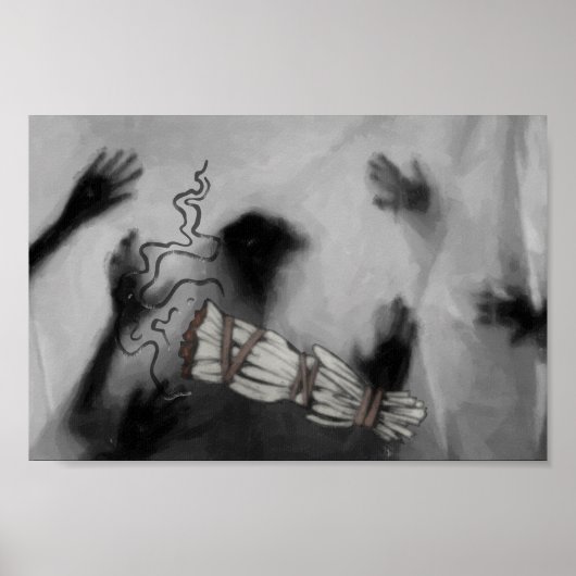 Donkere energie poster (Voorkant)